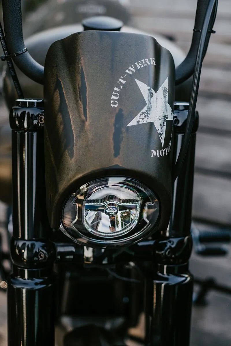 harley-davidson street bob [CULT WERK] – Scheinwerfer-Verkleidung