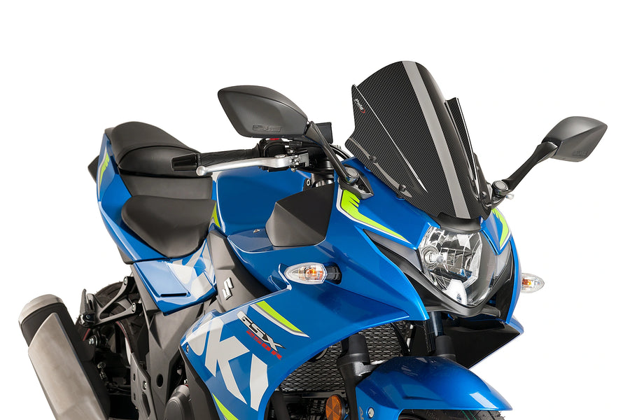 SUZUKI GSX-R 250 [2019] - PUIG Z-Racing-skiva | Carbon look | PUIG 9722C