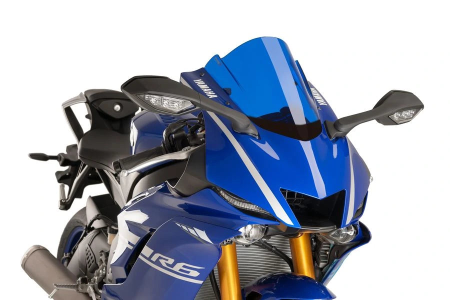 YAMAHA YZF-R6 RACE [2025] - PUIG Z-Racing skärm | Blå | PUIG 9723A