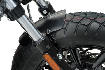 INDIAN SCOUT [2025] – Vorderer Kotflügel dicken Aluminiumblech – Schwarz - 0