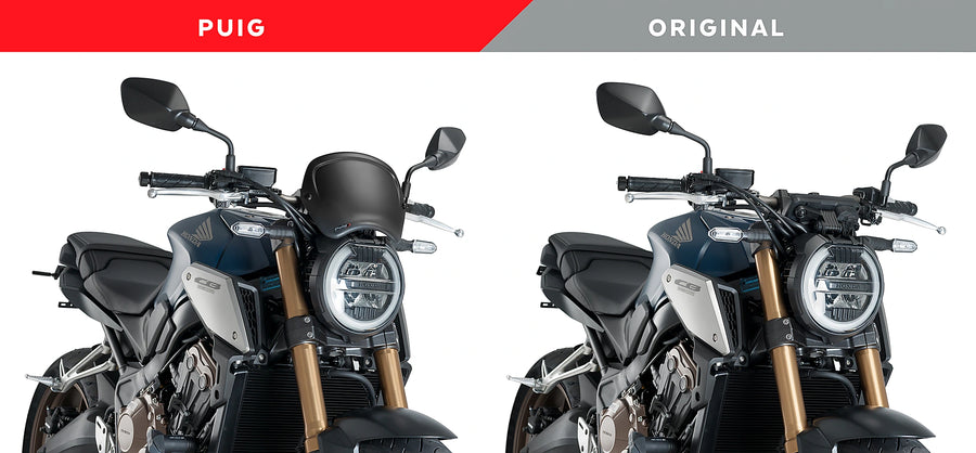 HONDA CB 650 R NEO SPORTS CAFE [2023] - ABS frontpanel | Matt svart | PUIG 9768J
