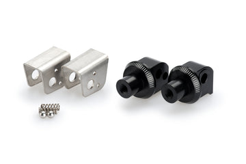 BMW F 900 GS ADVENTURE [2024] – Adapter passagerarfotstöd gummikudde – svart