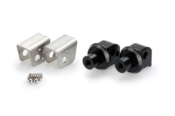 BMW F 900 GS ADVENTURE [2024] – Adapter passagerarfotstöd gummikudde – svart - 0