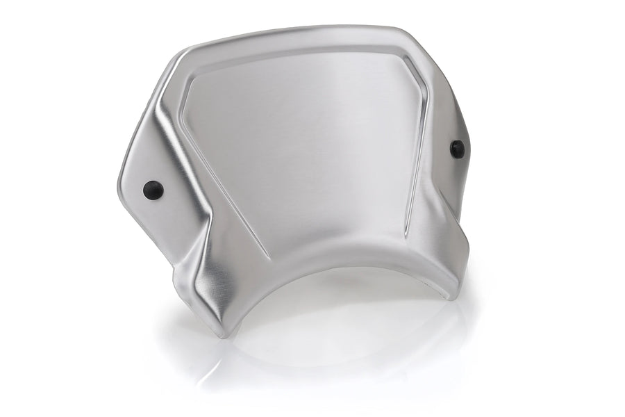 PUIG Ersatzteil - Aluminium-Frontplatte | Silber | PUIG 9807P