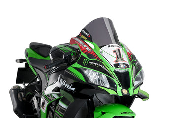 KAWASAKI ZX-10RR NINJA PERFORMANCE [2018] - R-Racer Screen | Kraftigt tonad | PUIG 9849F