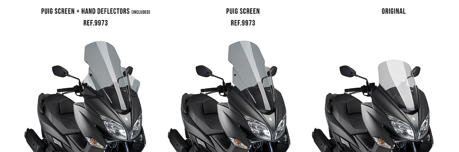 KYMCO AK 550 [2023] - V-Tech Line Touring Windshield | Tonade | PUIG 9973H