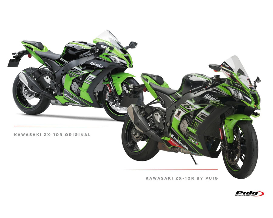 KAWASAKI ZX-10RR NINJA PERFORMANCE [2018] – R-Racer Scheibe – Transparent