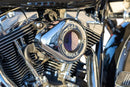 Harley-Davidson FLSTSE2 1800 Softail Convertible CVO [2011] - Air Stinger Stealth Luftfiltersatz – Oberfläche: Verchromt – Bild 3