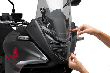 HONDA XL 750 TRANSALP [2024] – Strålkastarskydd Adhere – Transparent - 0