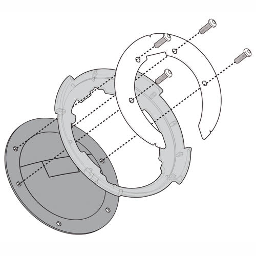 Ducati Monster S4R [2004–2008] – Befestigungsring für Tanklock