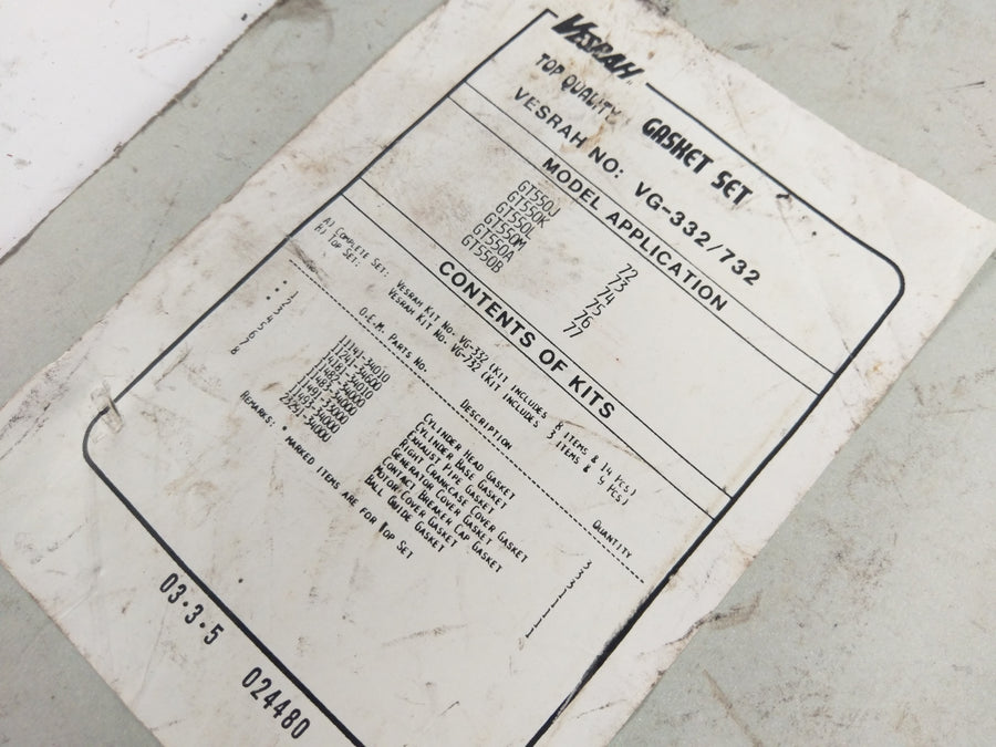 Suzuki GT 550 [1978] - Poetry Engine Lid