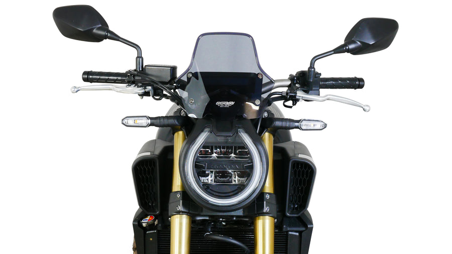 Honda CB 650 R [2024-] – Närbild på racerskärmen "NRM".