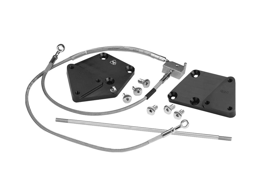 Harley Davidson FXST [2000-2003] -3 "Pre-Layout Rate för fotstödssystemet