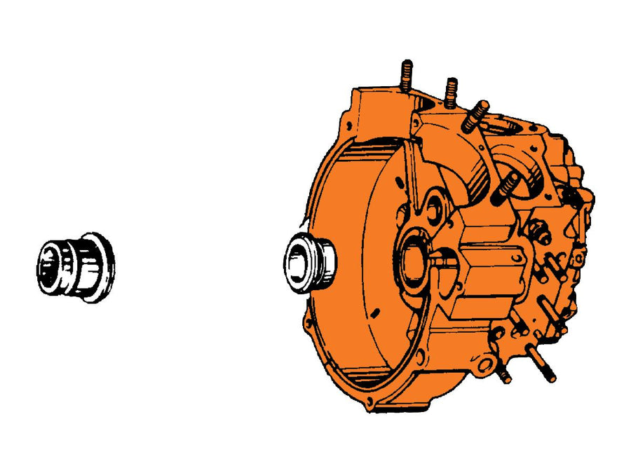 Harley Davidson Sportster [1954-1992] – Rechtes Motorgehäuse Lagerrennen Standard für