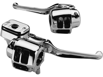 Harley Davidson Sportster [1996-2003] -96-up Smooth Contour Hand Control Kit utan - 0