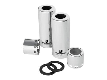 Harley Davidson - 412 Series stötdämpare Cover Set Chrome