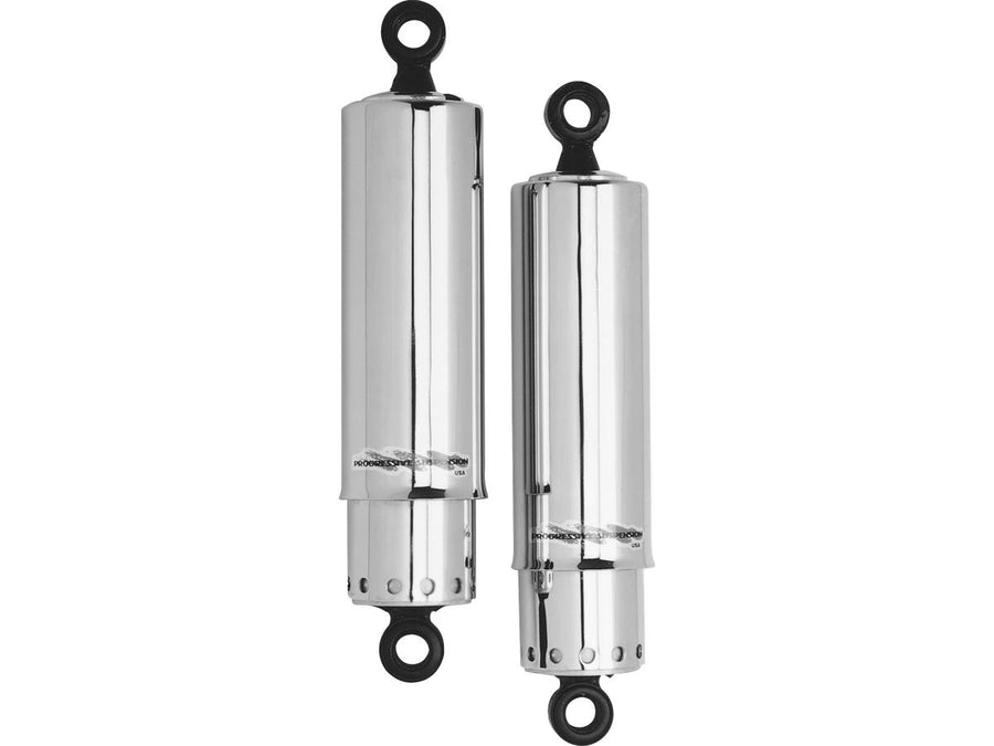 Harley Davidson Dyna Hinweis [1991-2017] – 412 Series Covered 11" Twin Shocks Chrome