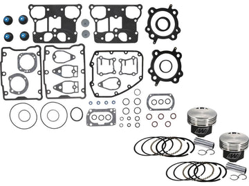 Harley Davidson Dyna [1999-2006] -Forged kolvpaket med tätningsuppsättning för