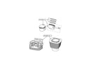 Harley Davidson Revtech 88 [2000-2019] -Cast 3-5/8 "+. 020" Kolv för Evo-2