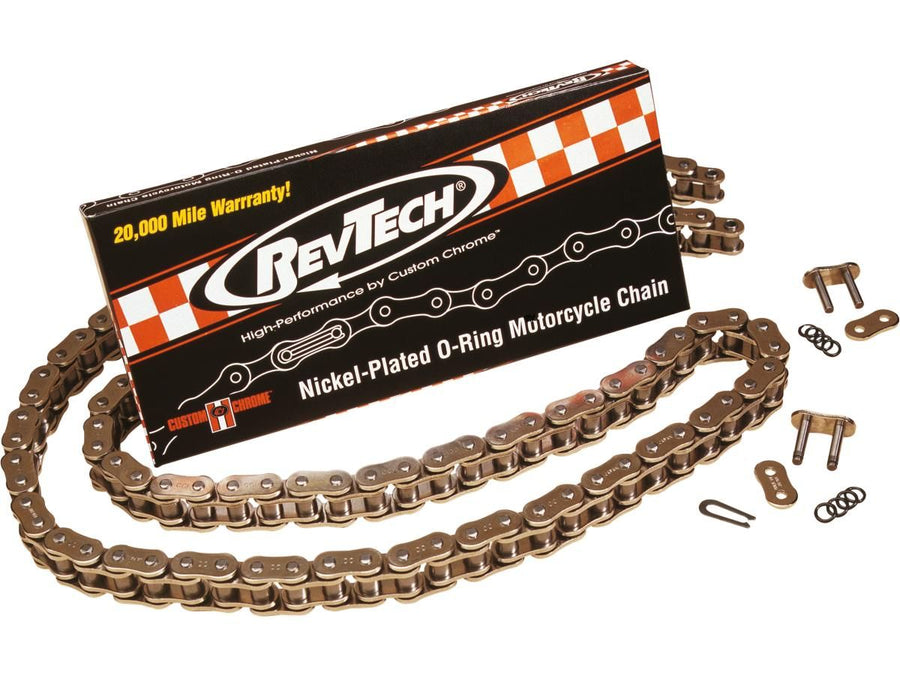 Harley Davidson – Vernickelte O-Ring-Kette 102 Glieder