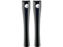 Harley Davidson up [1974-1974] – Glatte 6" Riser Schwarz Pulverbeschichtet-1