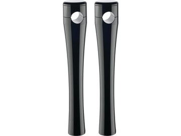 Harley Davidson up [1974-1974] – Glatte 6" Riser Schwarz Pulverbeschichtet