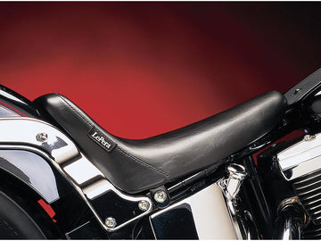 Harley Davidson Softail [2000-2007] -Bare Bone's Solo Seat Smooth Black Vinyl