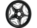 Harley Davidson Dyna [2000-2005] – Speed Star Riemenscheibe Schwarz 1 1/8" 70 Zähne-1