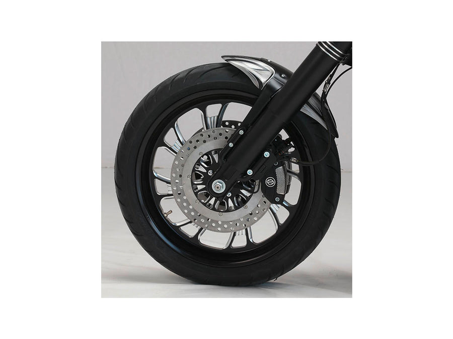 Harley Davidson Softail [2000-2014] -Supercharger 2-delbromsskiva svart