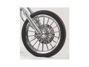 Harley Davidson Touring [2008-2024] – Nitro-18 2-teiliger Bremsscheibe Schwarz-2