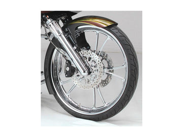 Harley Davidson Touring [2008-2024] -T-5 2-delad bromsskiva krom 11,8 " - 0