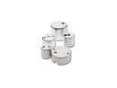 Harley Davidson-2 5/8 "Mini Ads Cup Chrome-3