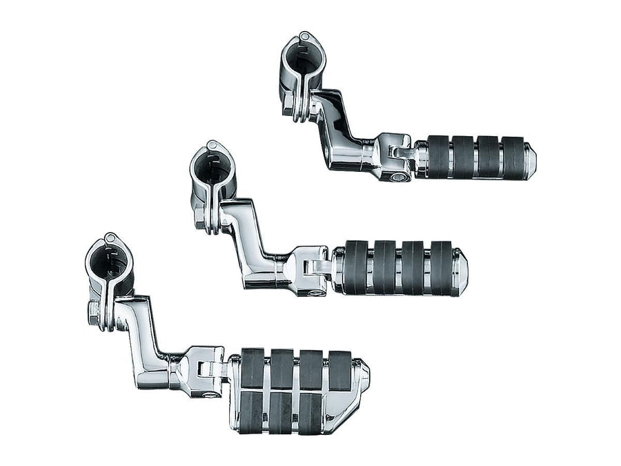 Harley Davidson-Big ISO Motorway Footstöd med offset & 1-1/4 "Magnum
