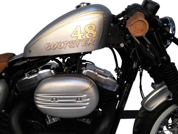 Harley Davidson Sportster [2004-2020] -Fin Air Filter Cover Black
