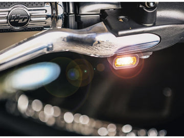 Harley Davidson Softail [1996-2014] – Streifen LED Blinker Aluminium Poliert Licht - 0
