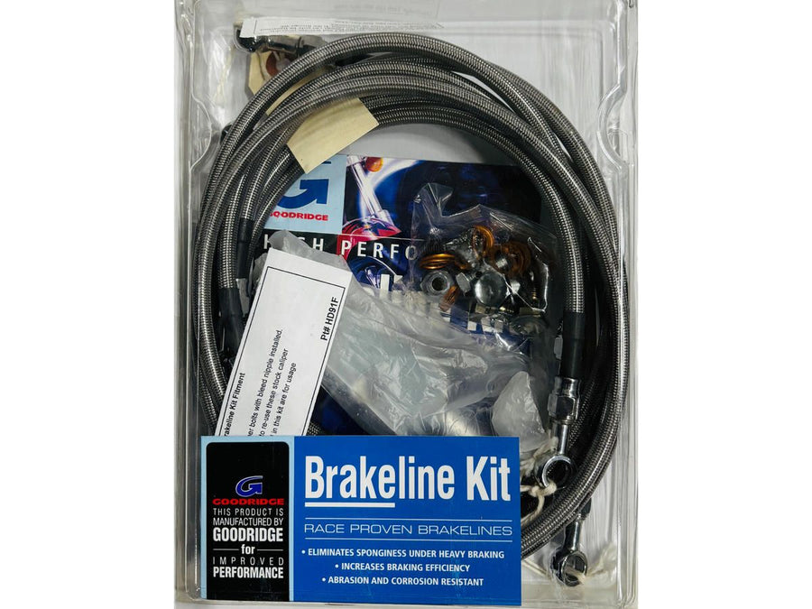 Harley Davidson - Front Brake Line Kit Dot +2 "