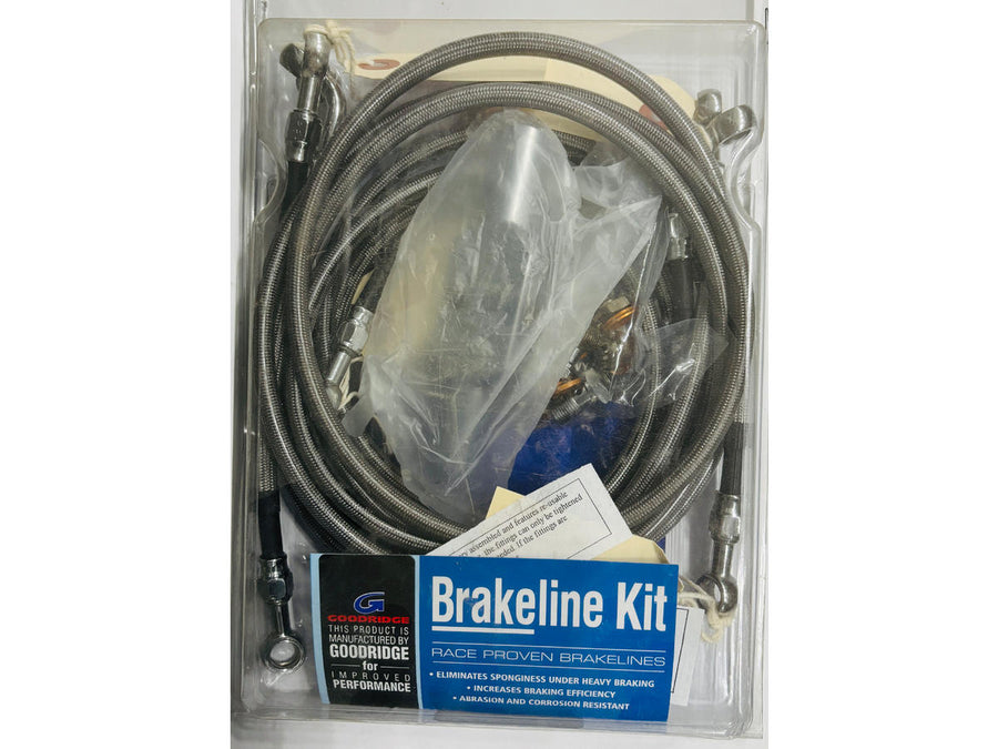 Harley Davidson - Front Brake Line Kit Dot +8 "Tullar