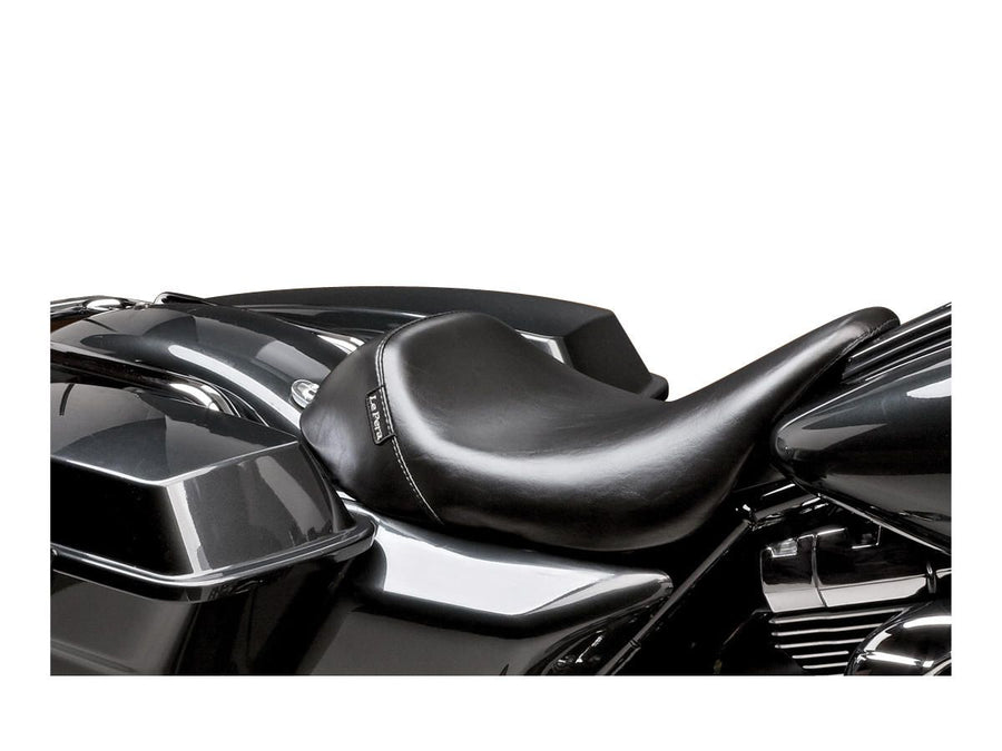 Harley Davidson Touring [2002-2007] -Bare Bones Solo Seats Smooth Black Vinyl