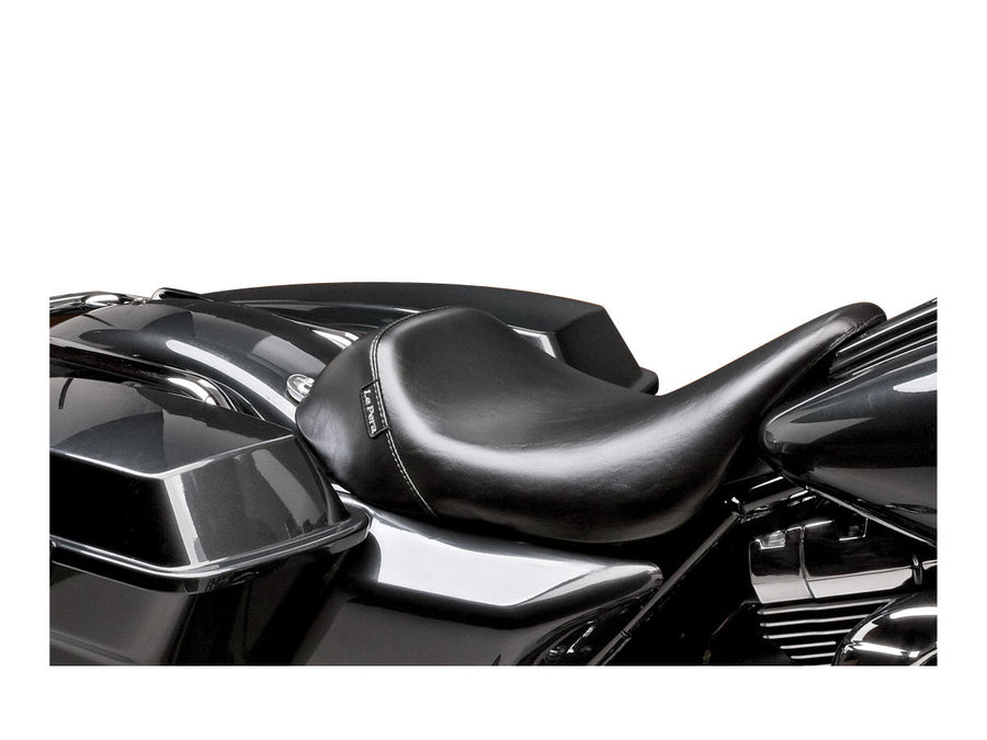 Harley Davidson Touring [2002-2007] -Bare Bones Solo Seats Smooth Black Vinyl