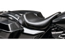 Harley Davidson Touring [2008-2025] -Bare Bone's Solo Seat Smooth Black Vinyl-1
