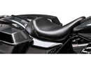 Harley Davidson Touring [2008-2025] -Bare Bone's Solo Seat Smooth Black Vinyl-3