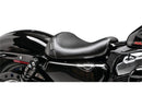 Harley Davidson XL1200V [2012-2016] – Bare Bones Solo Sitz Glattes Schwarzes Vinyl-1