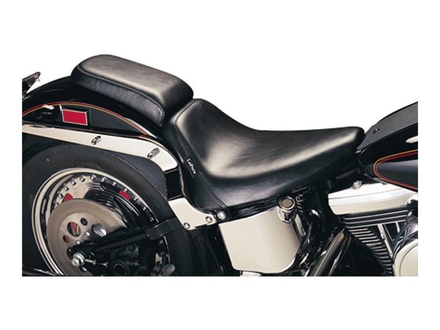 Harley Davidson Softail Note [2008-2017] -Bare Bones Glatt Solositz Schwarz