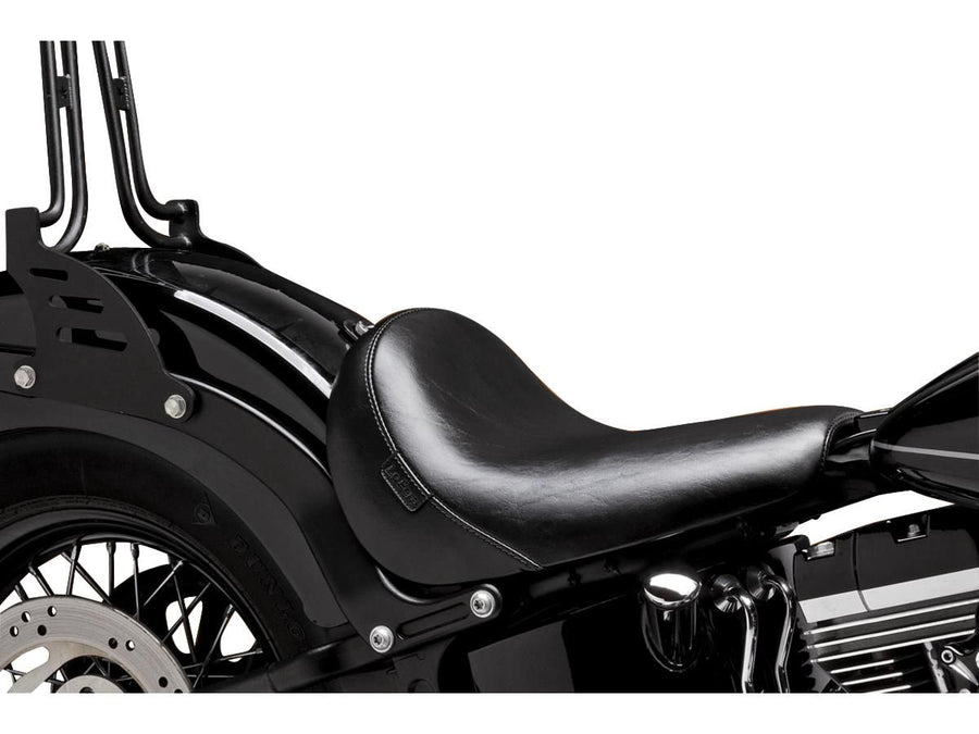 Harley Davidson FXS [2011-2012] -Bare Bones Solo Seats Smooth Black Vinyl
