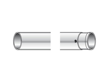 Harley Davidson Sportster [1988-2020] -39mm gaffelrör +4 "Show Chrome 28.25" - 0
