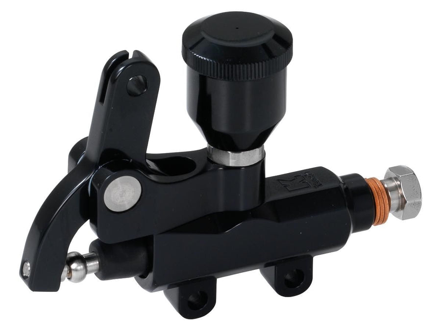 Harley Davidson – Seilzugbetätigter Hauptbremszylinder mit Ölreservoir Schwarz 14 mm