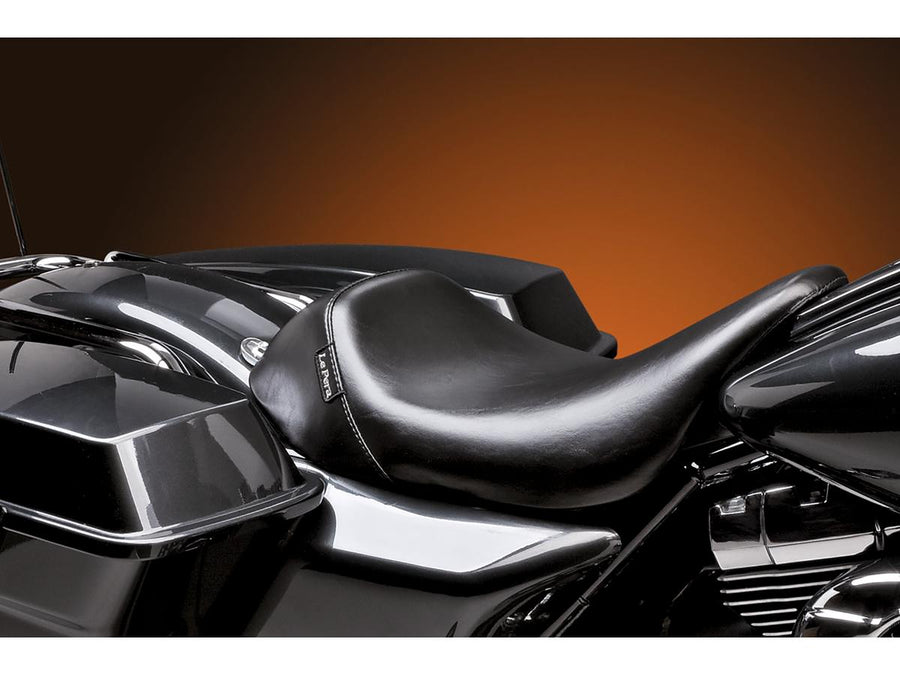 Harley Davidson Touring [2008-2025] – Bare Bones PYO Gastank Solositz Schwarzes Vinyl