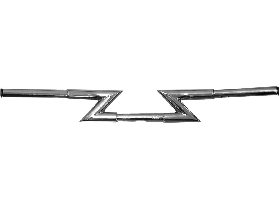 Harley Davidson Sportster [1982-2020] – 1 1/4" Z-Bar Lenker mit Dellen 3-Loch Chrom