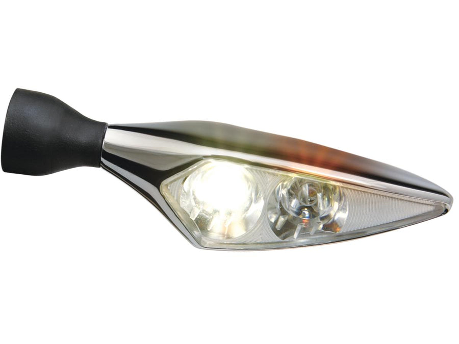 Harley Davidson – Micro Rhombus PL Titan LED Blinker/Positionslicht vorne links Titan …