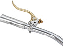 Harley Davidson – Deluxe Kupplungszug-Halterung Messing Polierter Hebel Aluminium-3